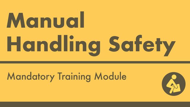Cover image for: Manual Handling Safety