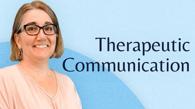 Image for Therapeutic Communication