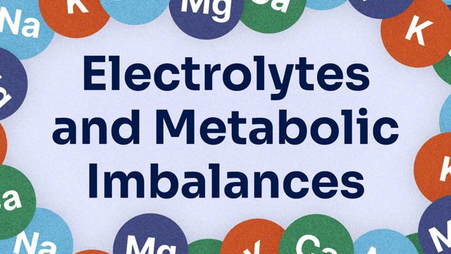 Cover image for: Electrolytes and Metabolic Disturbances