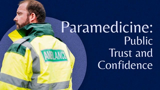 Cover image for: Paramedicine: Public Trust and Confidence