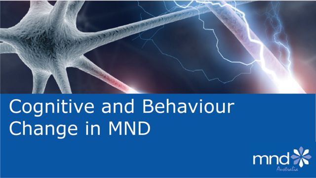 Image for Cognitive and behaviour change in MND