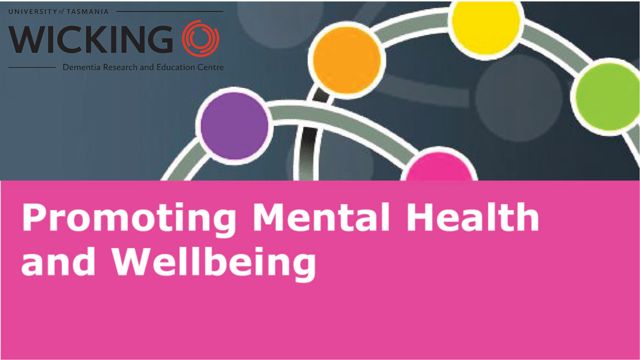 Image for Promoting Mental Health and Wellbeing