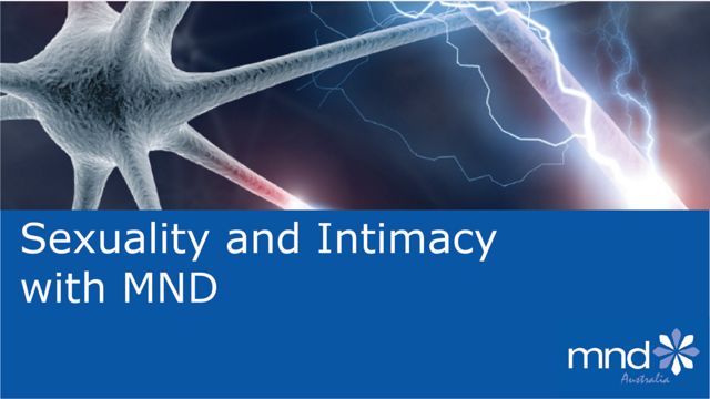 Image for Sexuality and intimacy with MND