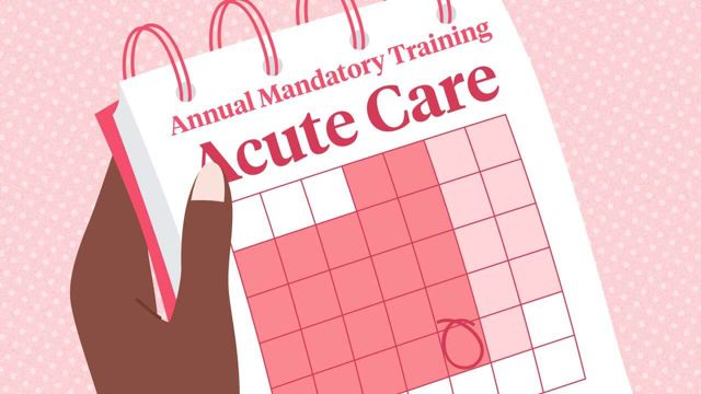 Thumbnail for Annual Mandatory Training: Acute Care Training Plan Template